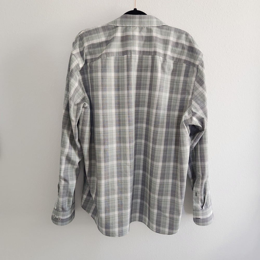 UNTUCKit Collins WF Relaxed Fit Wrinkle Free Plaid Button Down Shirt XX-Large - Picture 2 of 9